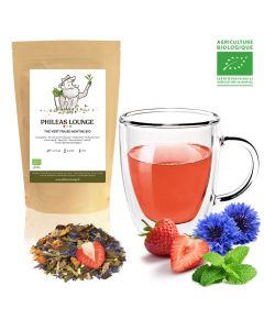 Strawberry Mint Green Tea - Organic